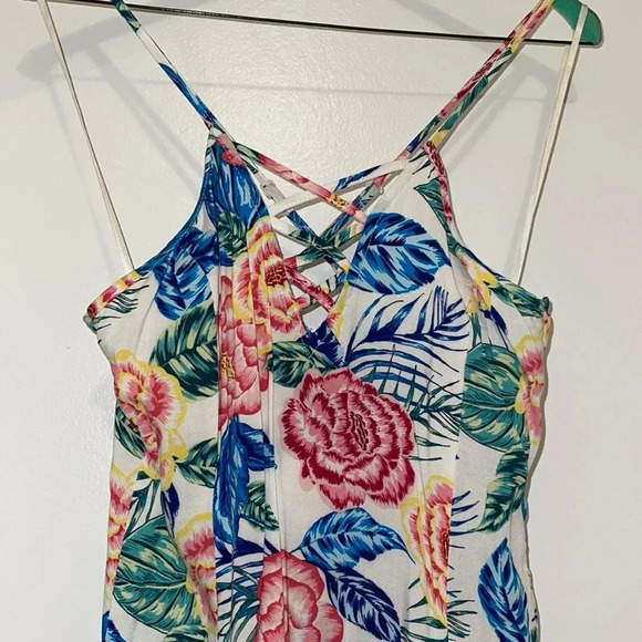 NWT H&M Floral Viscose Summer Dress - Picture 1 of 12